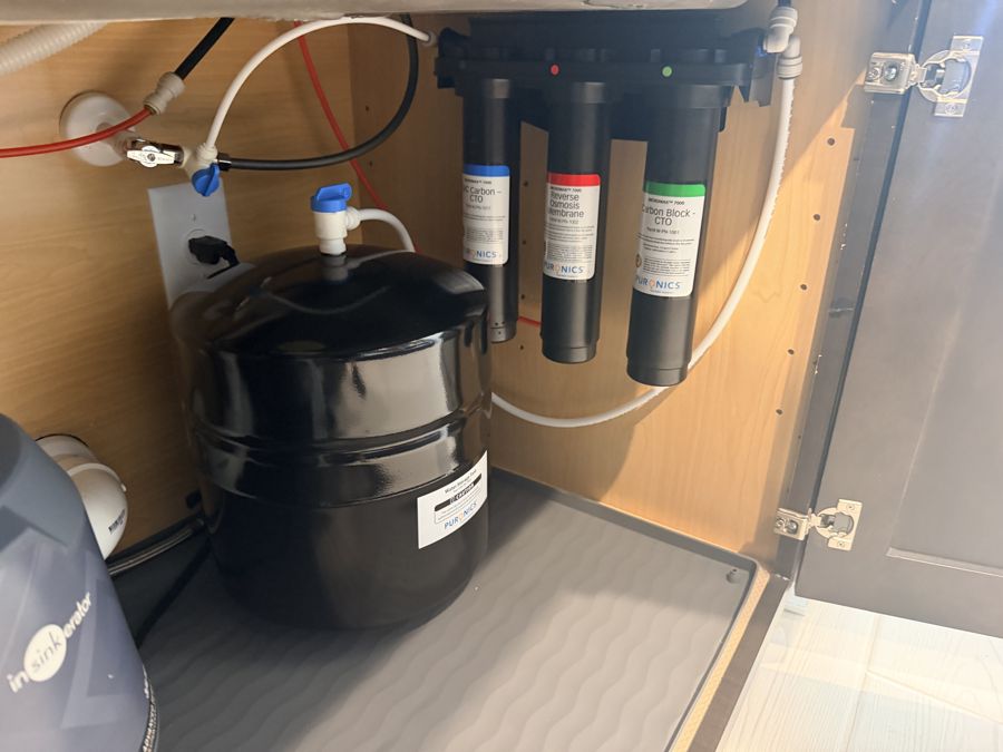Puronics Micromax 7000 reverse osmosis drinking water system installed by Hydrology