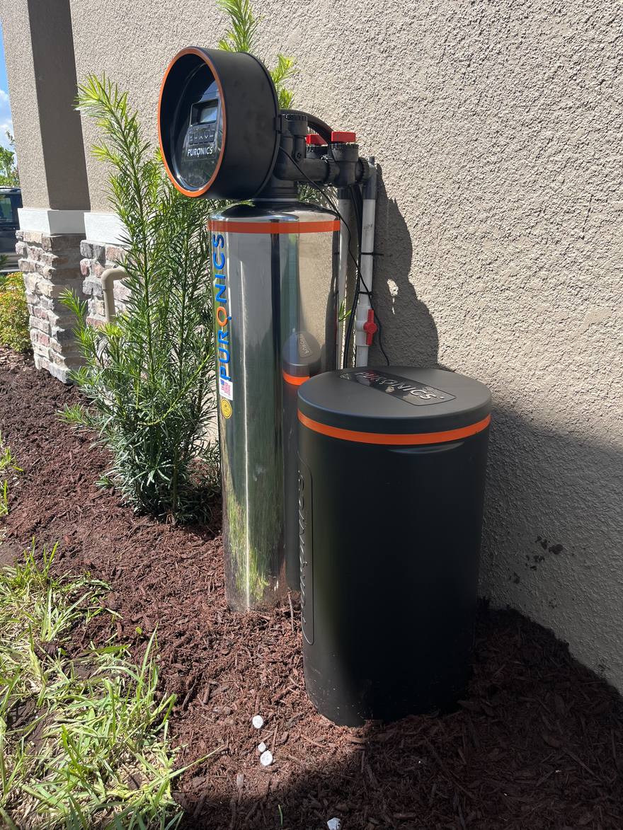 Certified Puronics water treatment system installed by Hydrology