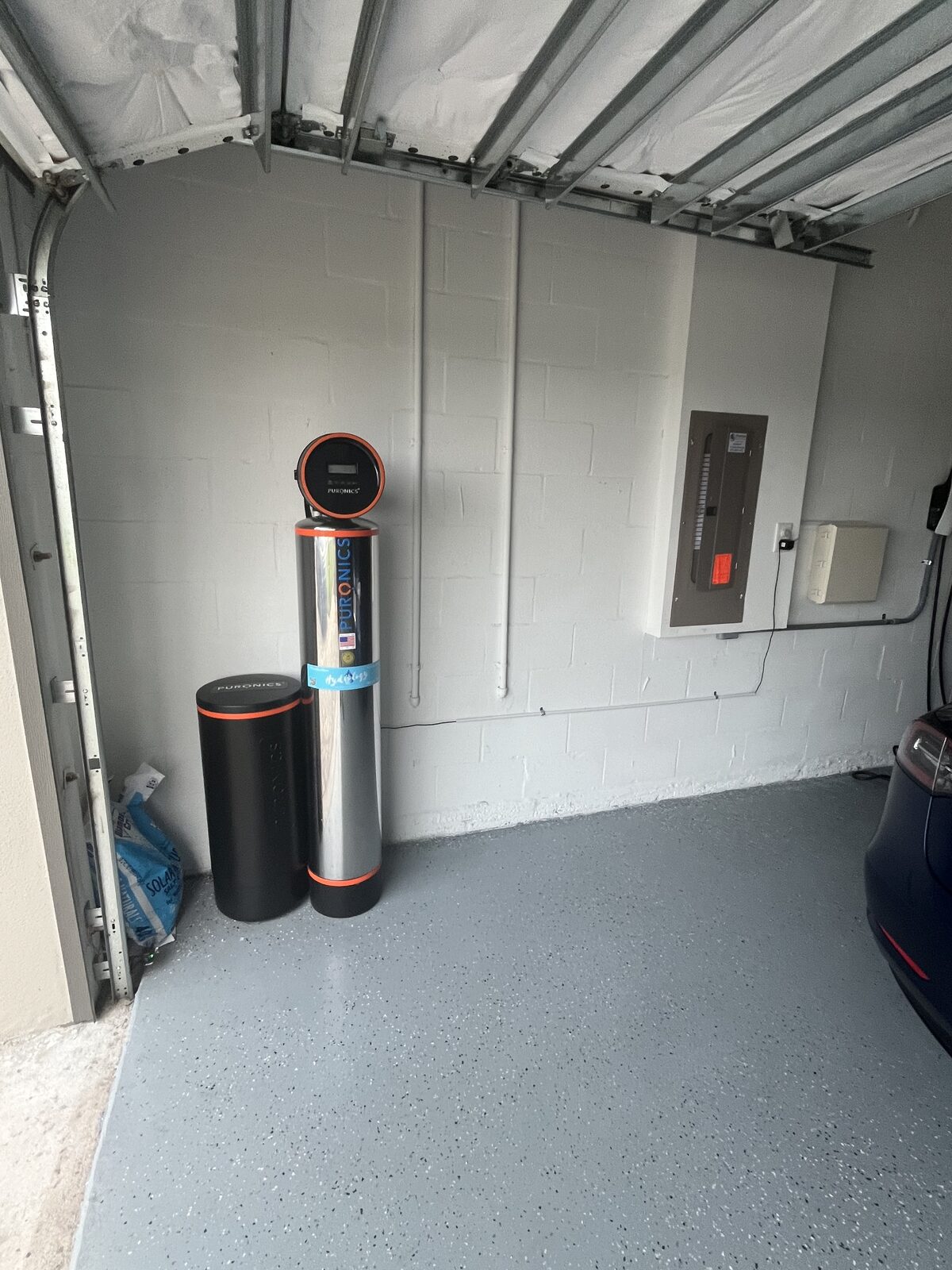Hydrology water treatment install