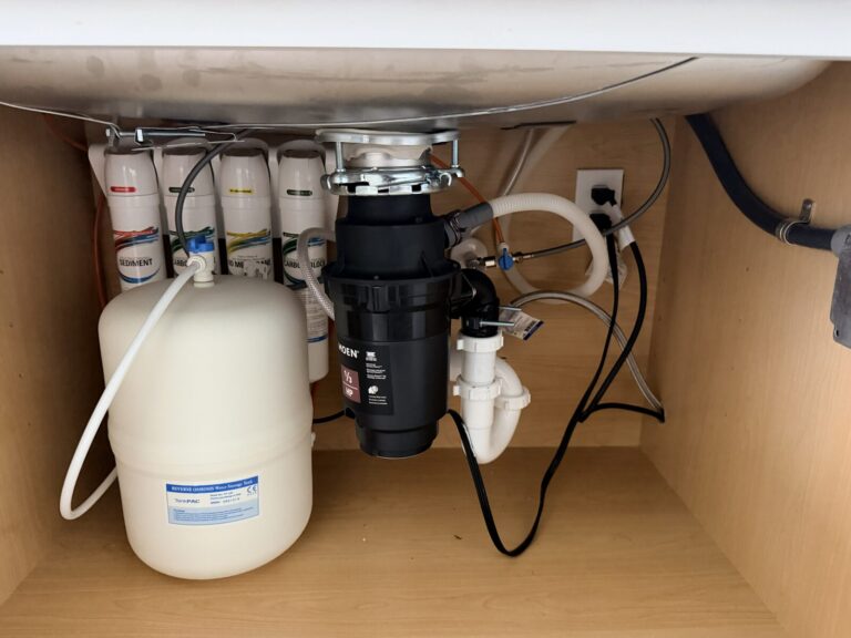 Four-stage reverse osmosis drinking water system