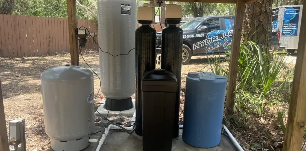 Water treatment system installed by Hydrology Water Solutions
